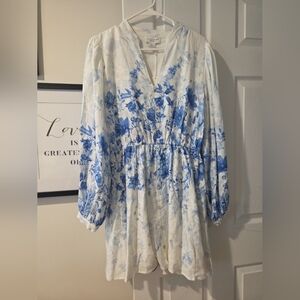 Calypso St. Barth Linen Blend Dress, Size S